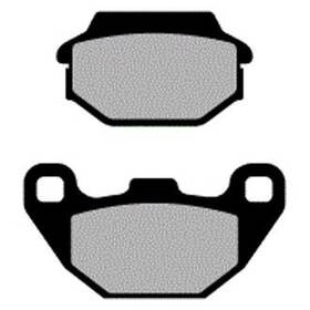 Vd-995 Vesrah For Kawasaki Kfx50 2009-2017 Rear Organic Semi-metallic Brake Pads