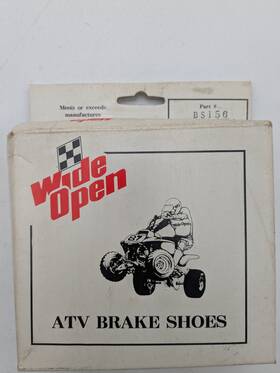 Wide Open Bs156 Brake Shoes