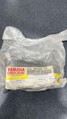 2jl-w2536-10-00 Yamaha Brakes 2jl-w2536-10-00 Yamaha Brakes