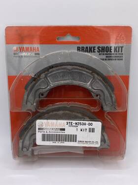 3te-w253a-00 Yamaha Motorcycle Brake Shoe Kit - Riva 125 Xc125 Part # Bb-202