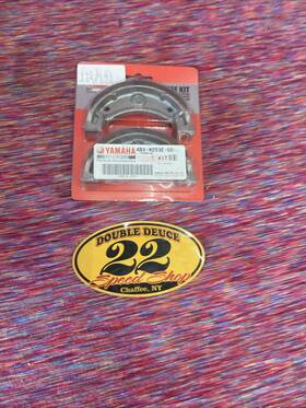 4bx-w253e-00 Yamaha Genuine Brake Shoe Set