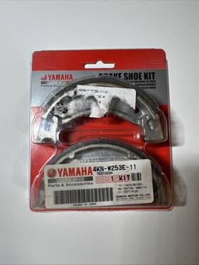 4kn-w253e-11 Yamaha 4knw253e11 Genuine Brake Shoe Kit Fits Tw200 2001-2014 Grizzly 80 4kn-w253e-11 Yamaha 4knw253e11 Genuine Brake Shoe Kit Fits Tw200 2001-2014 Grizzly 80