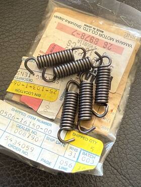 90506-16150 Yamaha Genuine Oem Spring Set Quantity 5 New