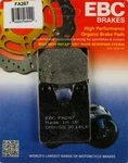Ebc 1 Pair Series Organic Replacement Brake Pads Mpn FA267. Fixed Price $40.71.