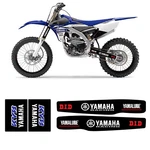 2009-2018 Yamaha YZ250F YZ450F Kyb Upper Fork And Swingarm Graphic Set Black. Fixed Price $36.17.