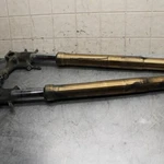 06-07 Suzuki GSXR600 Forks Shock Suspension Set Pair 51103-01H00 BB499. Fixed Price $117.00.