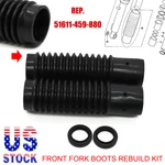 Front Fork Boots Rebuild Kit Gaiters Cover Honda CT90 CL90 CT110 CB125 CL125. Fixed Price $16.99.