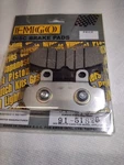 Emgo 91-51826 Rear Sintered Brake Pads For Honda GL1500 Goldwing 88-89. Fixed Price $21.00.