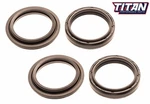 Titan Fork Oil & Dust Wiper Seal Kit Kawasaki KX125 KX250 96-01 / KX500 97-04. Fixed Price $19.95.