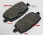 Moped Front Disc Brake Pads GY6 49CC 50CC Scooter. Fixed Price $14.95.