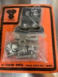 Rear Shock Lowering Kit Black Fits Harley-davidson 1" , 05-UP Xl. Fixed Price $59.99.