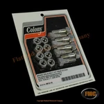 Colony 8812-16, Rear Brake Drum Bolt Kit, 1952-1978 Xl, P/n 3970B, Cad Plated. Fixed Price $17.88.