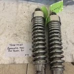 Triumph Bonneville 900 Oem T2057980 Rear Shocks Pair Used Good. Fixed Price $209.69.