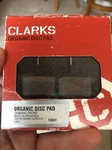 Clarks Organic Disc Brake Pads Shimano Deore BR-M515, Tektro Aurige, S2, VX811C. Fixed Price $16.00.