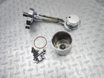 2004 04-09 Yamaha Vstar XVS1100 Jardine Oil Filter Relocation Lot Chrome. Fixed Price $241.79.