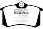 Ebc Ultimax Rear Brake Pads For Skoda Fabia (5J) 1.6 Td (75 Bhp) (2010 14). Fixed Price $52.53.