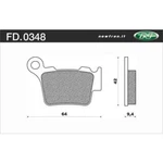 Newfren Rear Brake Pads For Gas Mc 450F 2021-2022 Dirt Race Sintered. Fixed Price $46.18.