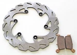 Rotors And Pads For Yamaha YZ426F 2000 2001 Rear Brakes Riptide Disc. Fixed Price $61.55.