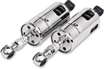 Progressive Chrome 422 Rear Shocks Fits 1989-99 Harley Softail Flstn Fxst. Fixed Price $602.95.