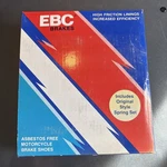 New Ebc 628 Grooved Organic Brake Shoes, BM6. Fixed Price $12.00.