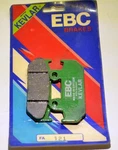 Front Organic Brake Pads Ebc FA121 Os. Fixed Price $26.95.