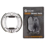 Niche Brake Pad With Shoe Set For Yamaha 3LP-25805-00-00 Complete Semi-metallic. Fixed Price $21.95.
