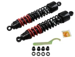 Burly Brand B28-1250 Stiletto Shocks, 15IN. Black/red. Fixed Price $319.99.