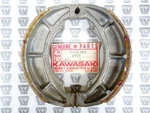 Kawasaki Nos New 41048-003 Brake Shoe (2) F6 F7 F12MX F21M F11M G31M. Fixed Price $64.99.