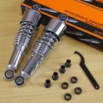 267MM 10.5" Rear Shocks Kit Chrome For Harley Dyna Fxdf Fxdl Fxdc Fxdwg 1991-17. Fixed Price $65.95.