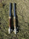 1998 96-00 Suzuki RM125 Front Forks Shocks Suspension Legs Fmf. Fixed Price $224.95.