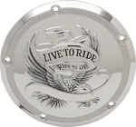 Clutch Cover Derby Live To Ride Chrome Plated For Harley-davidson M8. Fixed Price $106.19.