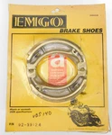 Emgo Rear Brake Shoes Honda XL250 XL350 XR250 NX250 92-39124 43120-428-003. Fixed Price $21.81.