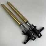 Suzuki 2004 Front Forks Suspension Left Right Pair. Fixed Price $610.73.