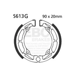 Ebc Grooved Brake Shoe Set (5) Front Left For Suzuki Jr 50 1978 - 2007. Fixed Price $21.49.