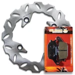 Rear Rotor+brake Pads Honda FES150 Pantheon 03-06 FES250 Foresight 00-05. Fixed Price $51.70.