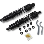 Drag Specialties 13..5 In. Black Ride-height Adjustable Shocks 1310-1842. Fixed Price $423.95.