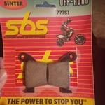 Sbs 777SI Same Fitment As FA346 Mx Brake Pads Fits CR125 CR250 CRF150R CRF250R+. Fixed Price $13.00.
