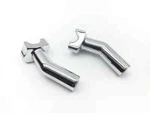Harddrive Chrome Forged Pullback 1 Handlebar Risers H57-6075CF-4.5. Fixed Price $73.39.