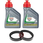 20W Fork Oil Kit 41X54X11 Harley Fxstc 1584 Softail Custom 2008-10. Fixed Price $41.76.