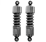 Mid Usa Chrome Premium 12" Shocks Harley 4-SPEED Big Twin Shovelhead 73-86. Fixed Price $282.49.