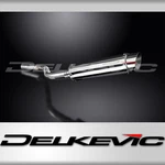 Bmw R1150RT 2001-2005 Delkevic Slip On 14" Round Stainless Exhaust Muffler Kit. Fixed Price $289.99.