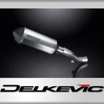 Honda VFR1200F 2010-15 Delkevic Slip 10" X-oval Titanium Exhaust Muffler Kit. Fixed Price $286.95.