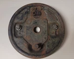 1966 Harley Davidson Shovelhead Hydraulic Rear Brake Backing Plate 1963-72. Fixed Price $150.00.