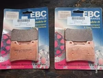 Yamaha Ebc Front Brake Pads FA160HH Fits Vmax, FJ1200 Fitment Shown In Pictures. Fixed Price $44.00.