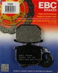 Ebc 1 Pair Series Organic Replacement Brake Pads Mpn FA29. Fixed Price $38.00.