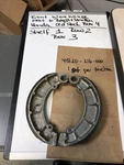 Oem Honda CB160 CL160 Front Wheel Brake Shoe Pad Set 45120-216-000 Nwob. Fixed Price $80.00.