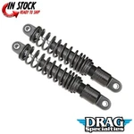 Drag Specialties 1310-1198 Black 11" Adjustable Height Standard Duty Shocks. Fixed Price $420.95.