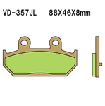 Vesrah VD357JL Sintered Metal High Performance Brake Pads. Fixed Price $20.11.