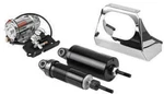 Arnott Fox Series Softail Air Suspension Chrome Motorcycle Street Bike MC-2909. Fixed Price $1705.68.