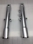 Harley Fat Boy Fork Legs 2007 Only Softail Flstf Custom Chrome Oem 1" (outright). Fixed Price $799.00.